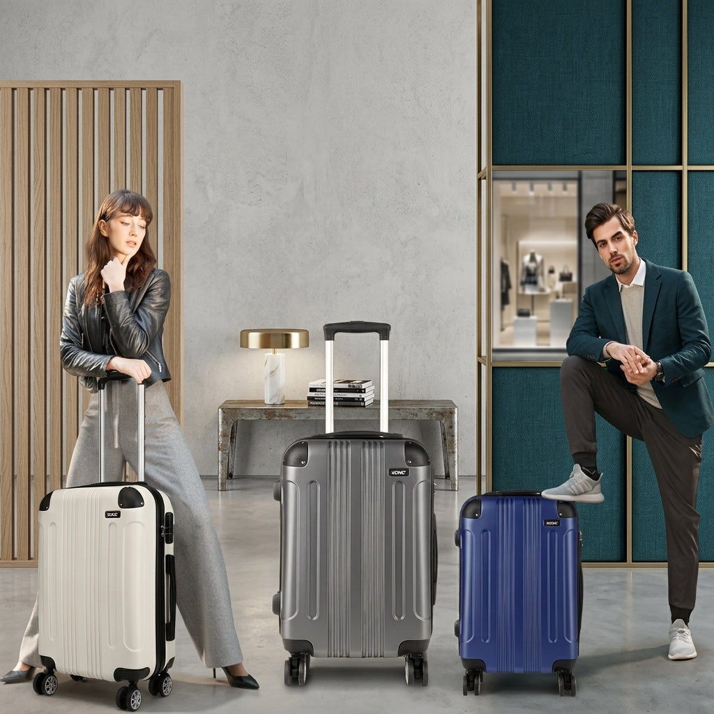 Valise moyenne 65x42x26 – ABS légère 65 L