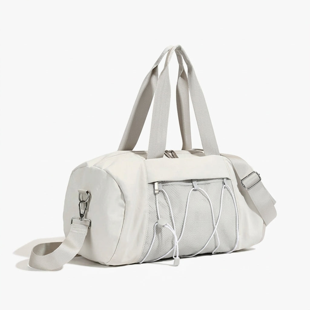 Sac de sport femme 41 cm, coloris blanc