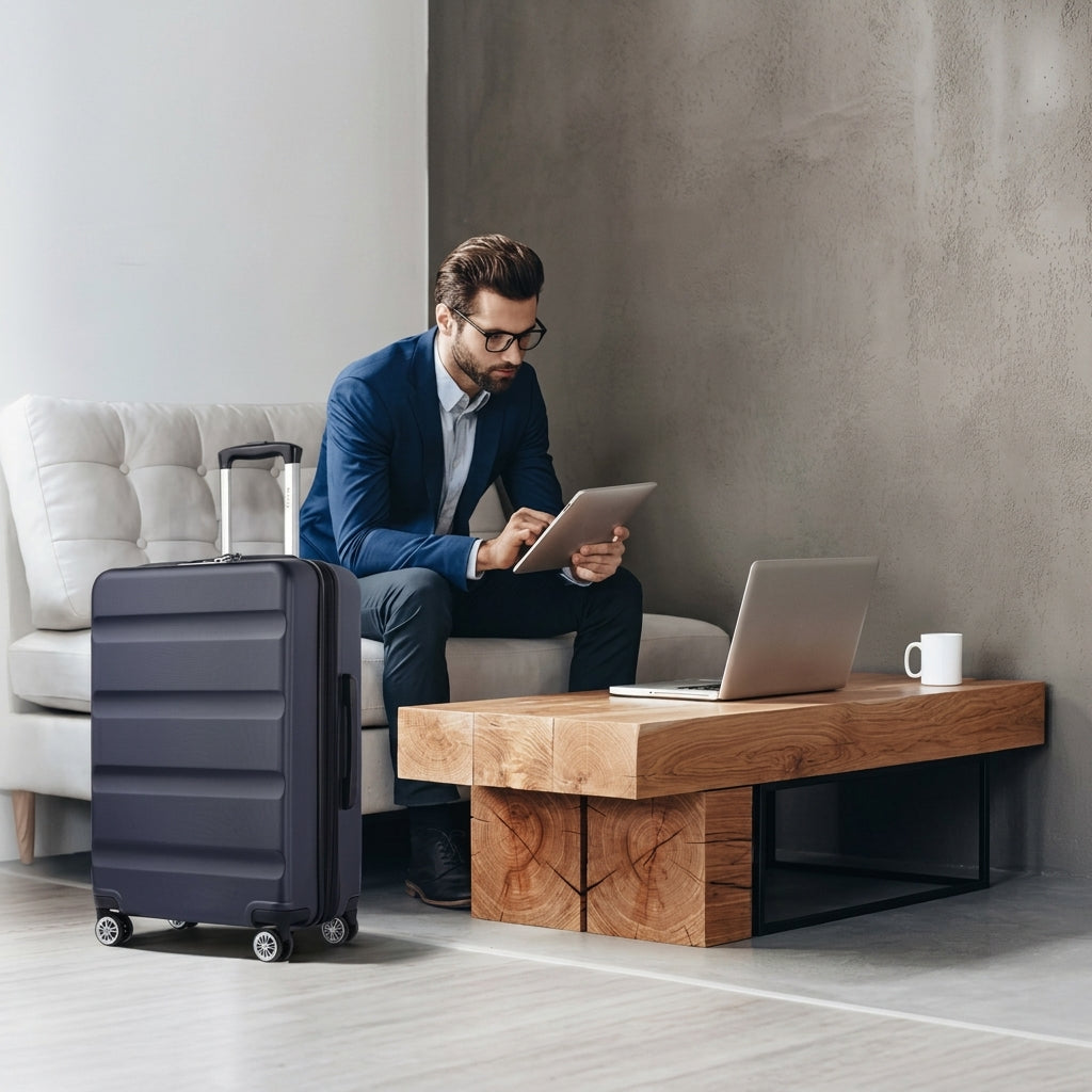 Grande valise 75 cm extensible +15 % – serrure TSA