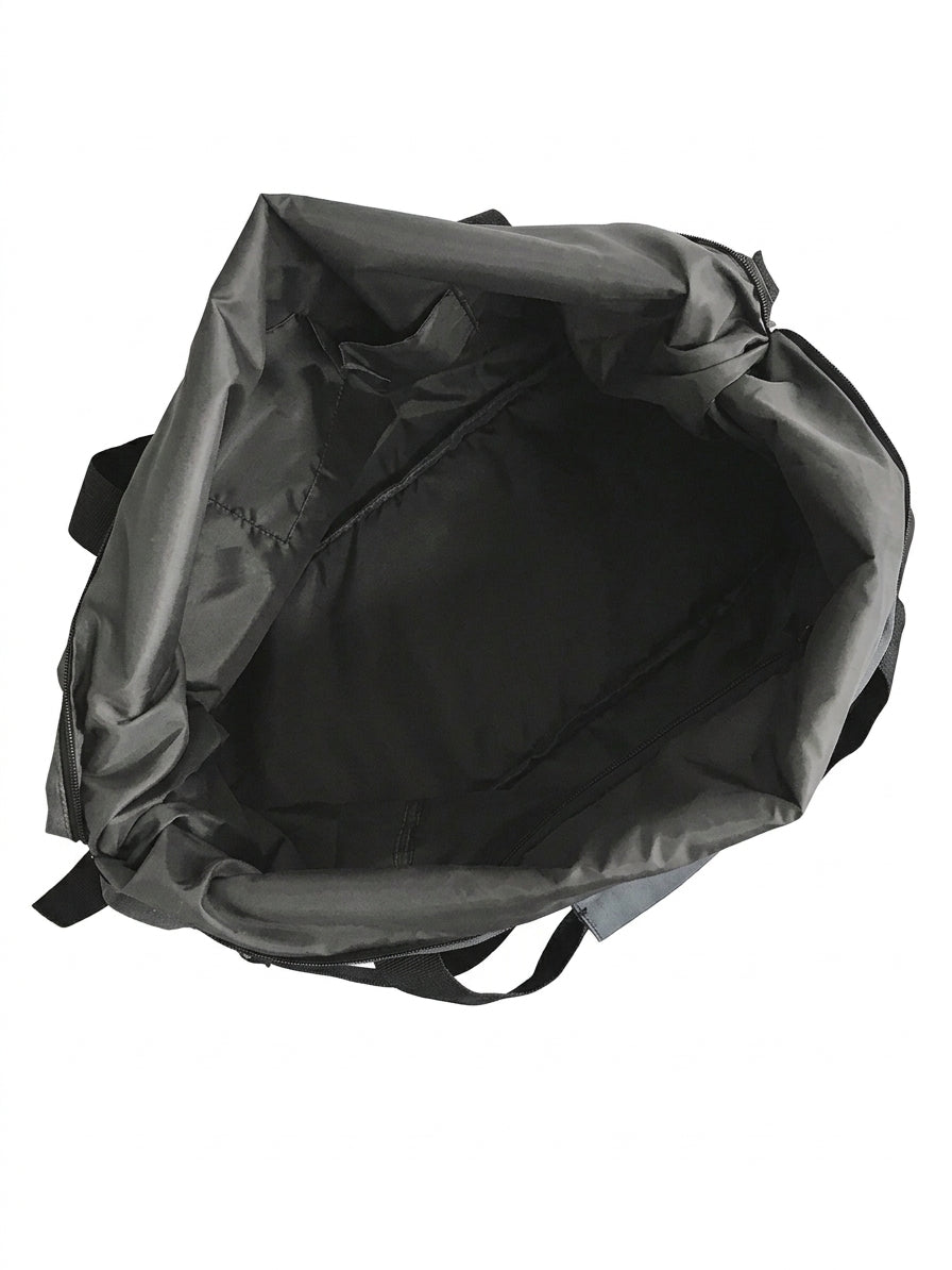 Sac de voyage souple ouvert, grand volume intérieur