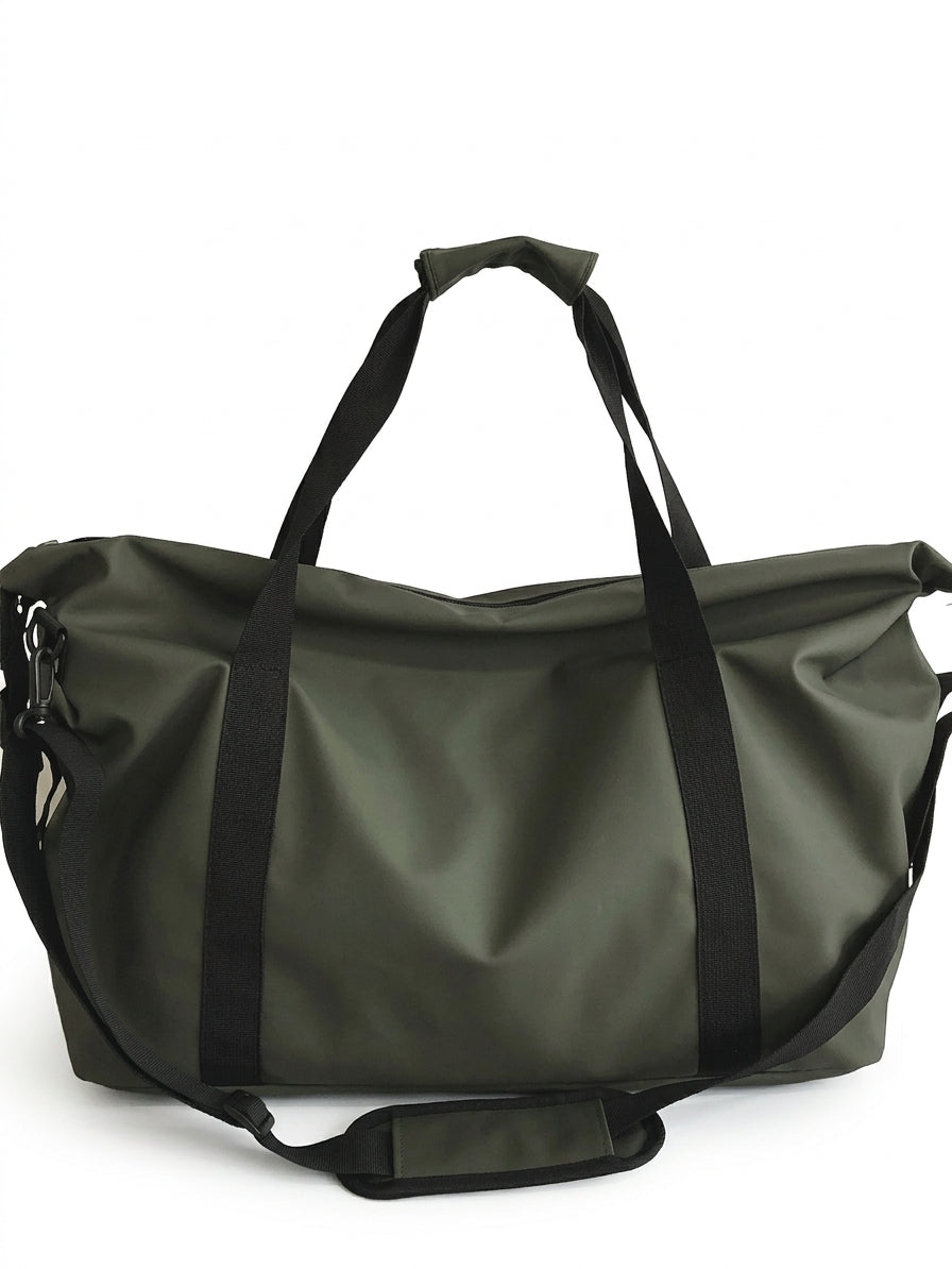 Sac de voyage souple 53 cm en nylon résistant à l'eau, coloris vert