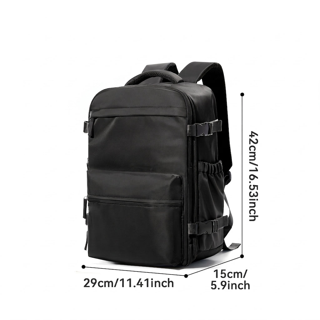 Sac à dos compression : schéma des dimensions