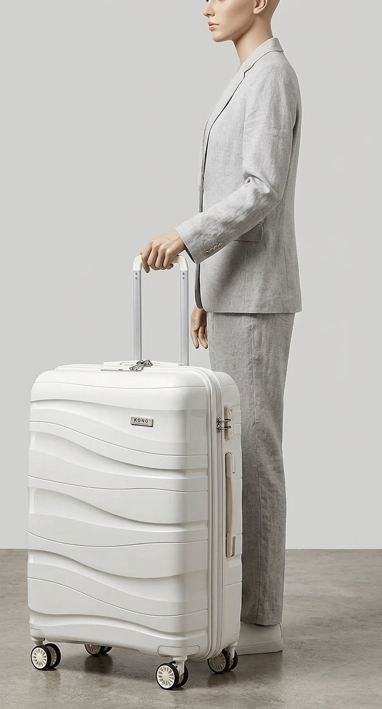 Grande valise polypropylène 75x52 – 105 L, TSA