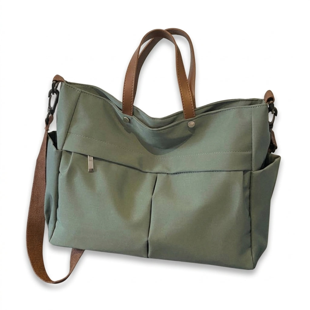 Sac fourre-tout en nylon femme 39 cm format cabine easyJet, coloris vert