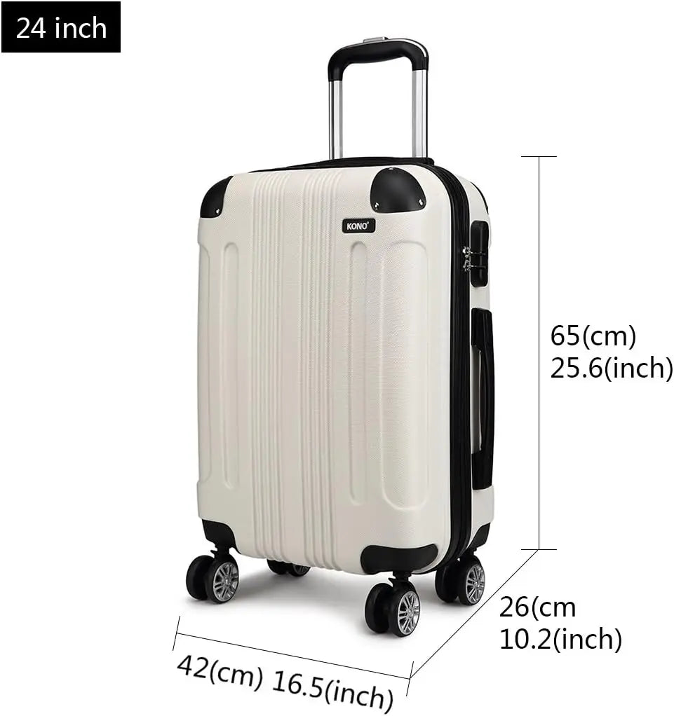 Valise moyenne 65x42x26 – ABS légère 65 L - vue 4