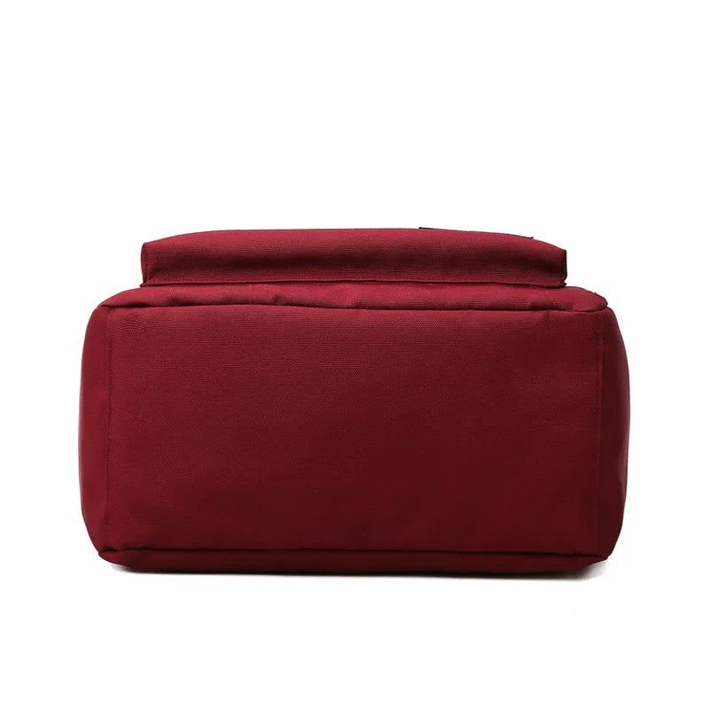 Sac à dos étudiant roll-top, vue du dessous