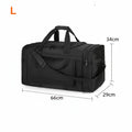Sac de voyage XXL taille L : dimensions 66 x 29 x 34 cm