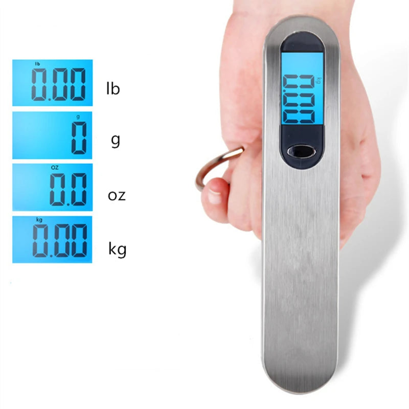 Pèse-bagage électronique 50 kg – écran LCD rétroéclairé - vue 5