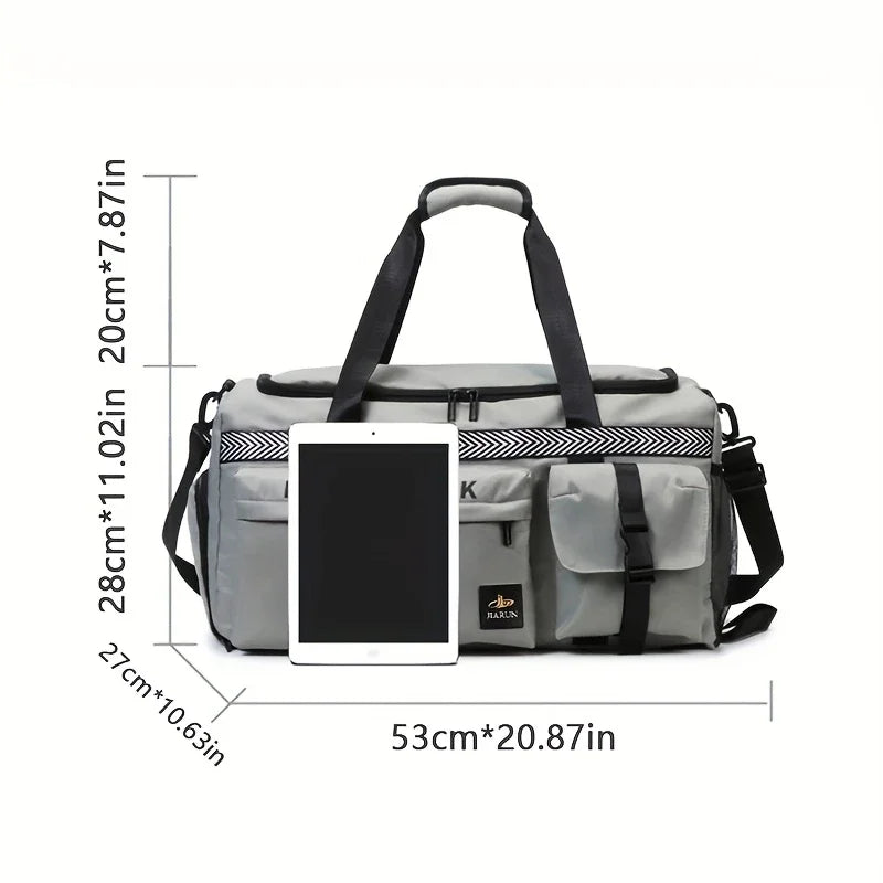 Sac de voyage convertible : dimensions 53 x 28 x 27 cm