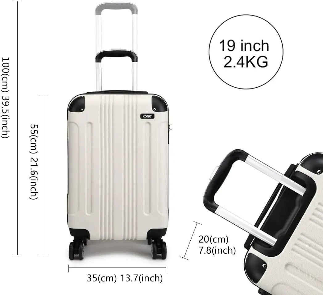 Valise cabine 55x35x20 – compatible priorité Ryanair - vue 3