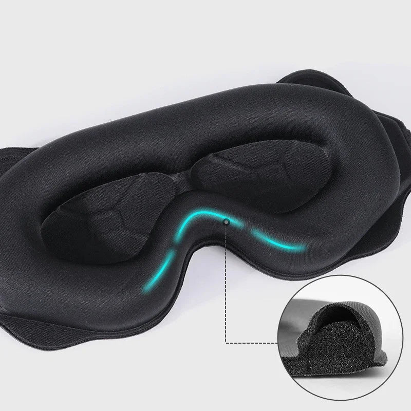 Masque de sommeil 3D – zéro pression sur les yeux - vue 3