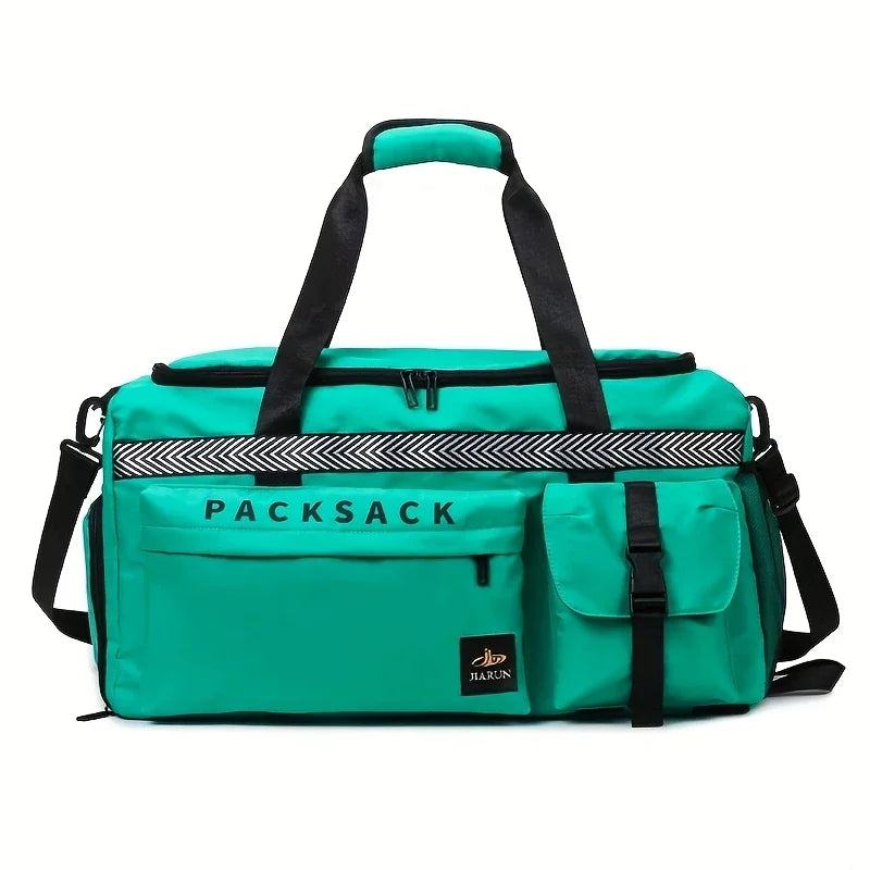 Sac de voyage convertible, coloris vert