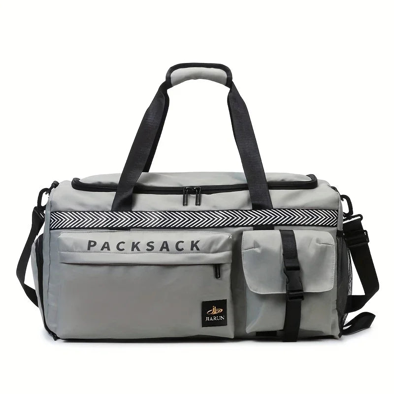 Sac de voyage convertible 45 L, coloris gris