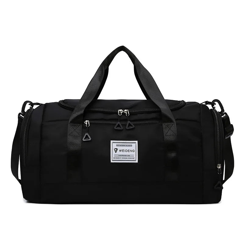 Sac de voyage pliable, coloris noir