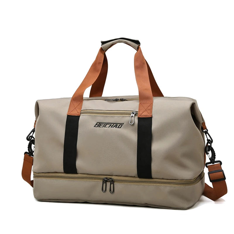 Sac week-end extensible pour femme, vue de face