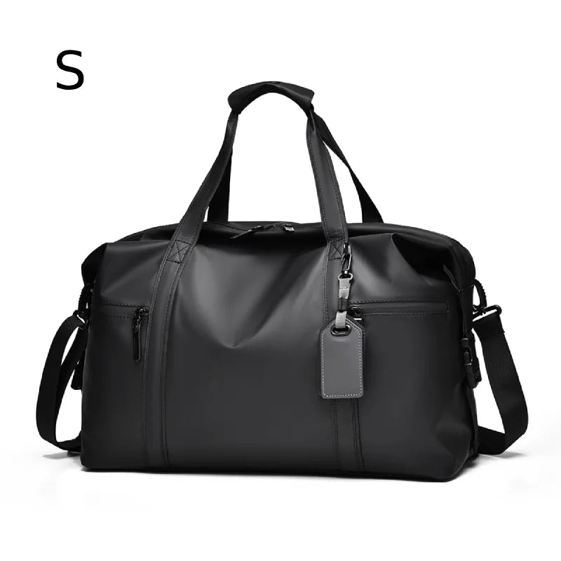 Sac de voyage homme noir, petit format 44 x 28 x 19 cm – cabine Transavia 55x40x25