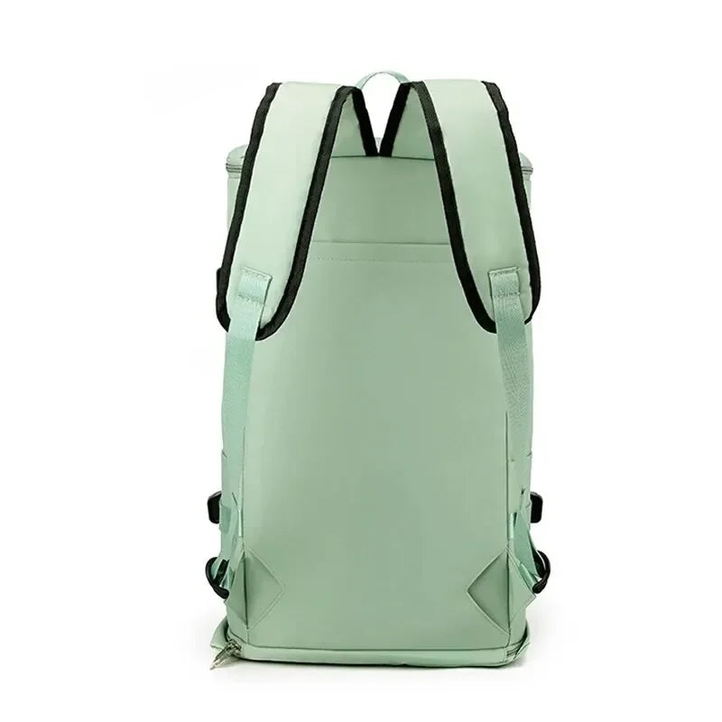 Sac à dos de voyage en toile Oxford, dos à courbe physiologique