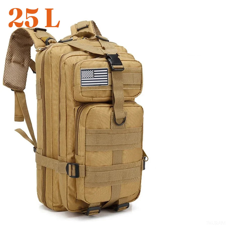 Sac à dos de randonnée 25 L, coloris kaki
