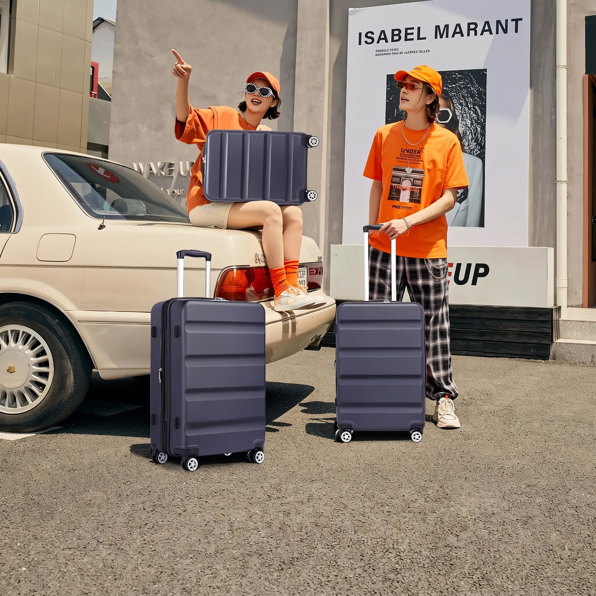 Grande valise 75 cm extensible +15 % – serrure TSA - vue 7